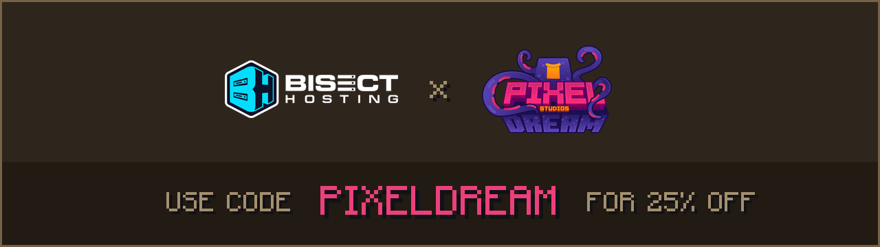 Get 25% off a server with code PIXELDREAM