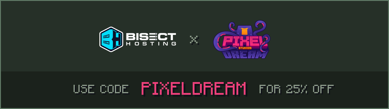 Get 25% off a server with code PIXELDREAM